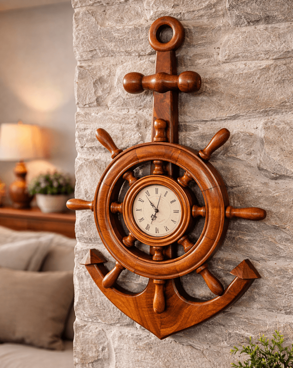 Reloj Timón de Algarrobo