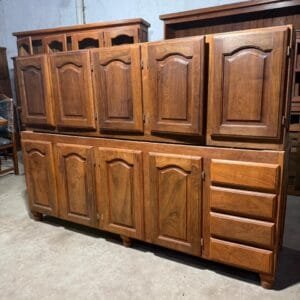 Bajo Mesada y Alacena de 2m de Algarrobo