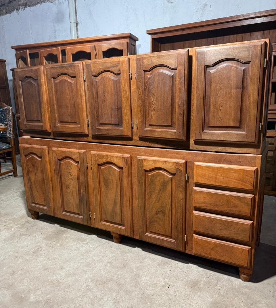 Bajo Mesada y Alacena de 2m de Algarrobo