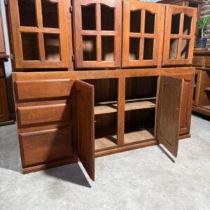 Bajo Mesada y Alacena de 1.80m de Algarrobo