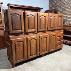 Bajo Mesada y Alacena de 2m de Algarrobo