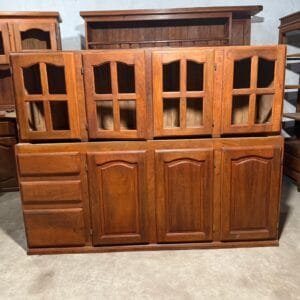 Bajo Mesada y Alacena de 1.80m de Algarrobo