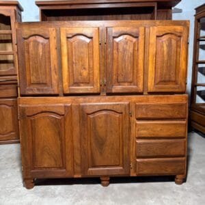 Bajo Mesada y Alacena de Algarrobo 1.40m